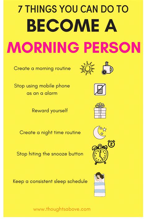 How To Become A Morning Routine Personmorning Routine For Adults