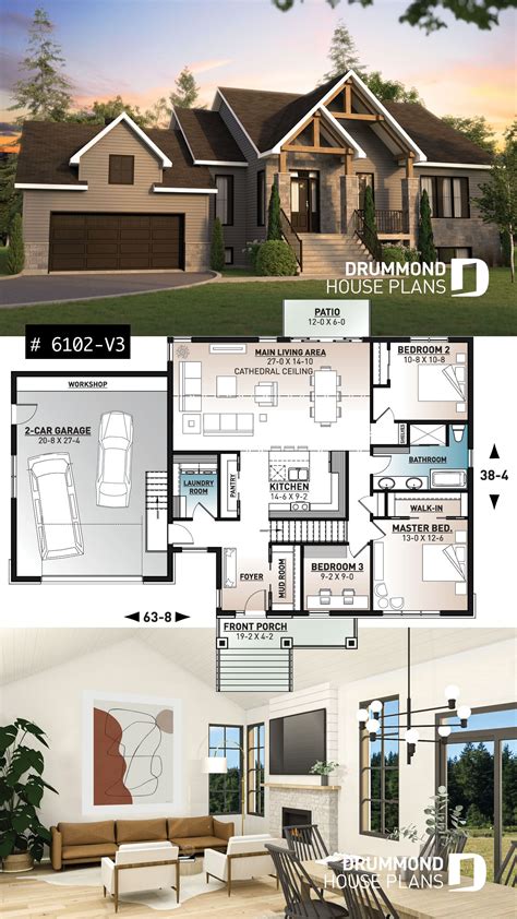 Bungalow House Plans One Story