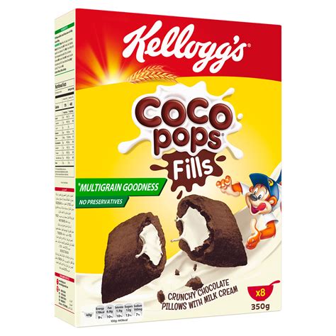 Crunchy Coco Pops Fills Chocolate And Milk Flavour Kelloggs Uae