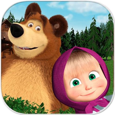 ‎masha And The Bear Games On The App Store Masha And The Bear Bear Wallpaper Marsha And The Bear