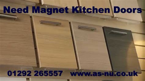 To stick with our kitchen cabinet theme, we mimicked this with larger d44 magnets set into ¼ diameter holes in a kitchen cabinet. Magnet Kitchen Doors and Magnet Kitchens - YouTube