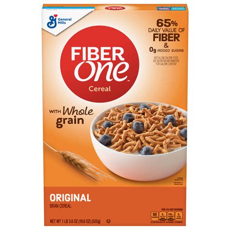 Save On Fiber One Bran Cereal With Whole Grain Original Order Online