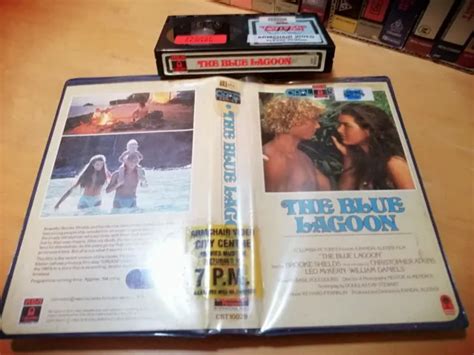 The Blue Lagoon Vhs Brooke Shields Vintage Retro Movie £660 Picclick Uk