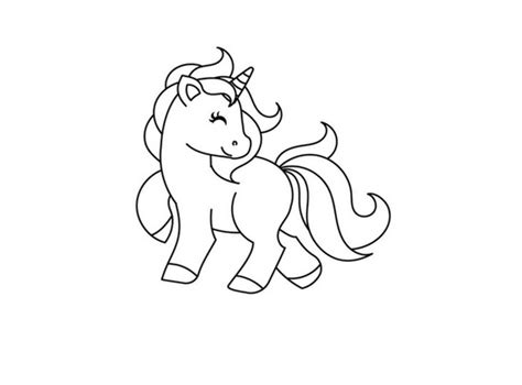 Imágenes de unicornios para descargar listas para imprimir y colorear