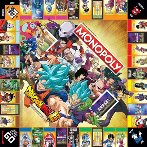 Monopoly Dragon Ball Super The Op Games