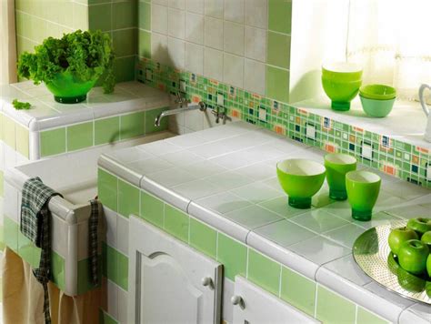 Green glass tile kitchen backsplash. Glass Tile Backsplashes | HGTV