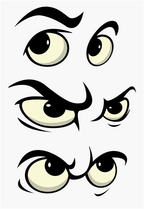 Transparent Sad Eyes Png Cartoon Eyes Different