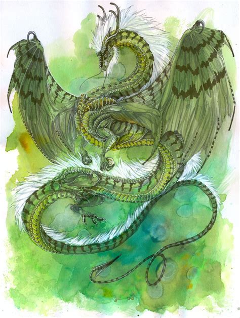 Isvoc Green Elder Dragon Types Of Dragons Cool Dragons Imagine