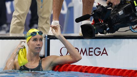 Tokyo Olympics 2021 Swimming Emma Mckeon Dead Heat Photo Finish Daily Telegraph