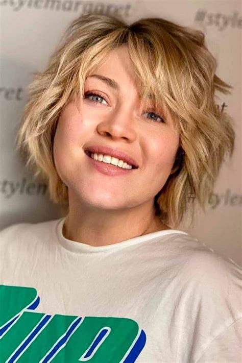55 Best Short Hairstyles For Round Faces Short Hair Styles For Round