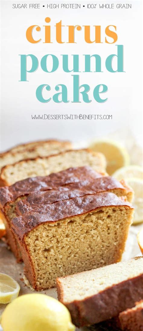 Sugar is essential in cakes as it's what makes them taste sweet. Healthy Citrus Pound Cake | Recipe | Dairy free yogurt ...