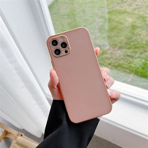 Full Coverage Soft Edge Electroplating Phone Case For Iphone 11 Pro