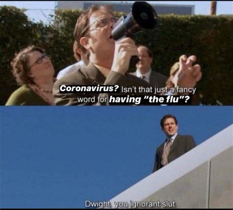 dwight you ignorant slut the office know your meme
