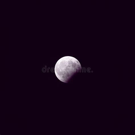 Purple Moon Eclipse Stock Image Image Of Nature Europe 97620019