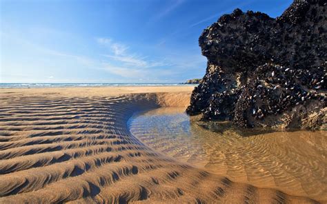 Wallpaper Landscape Sea Water Rock Nature Shore Sand Beach