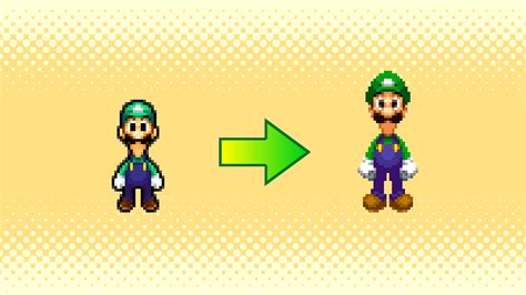 Fileluigi Sprite Comparison Super Mario Wiki The Mario Encyclopedia