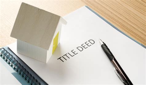 Title Deed Meaning And Difference Between Title Deed And Sale Deed