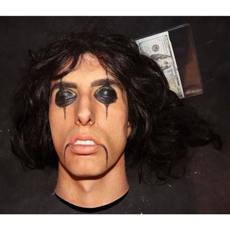 Alice Cooper Vinyl Screen Matched Silicone Severed Head Keeper Quality Gore