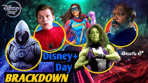 Moon Knight She Hulk And Ms Marvel Teaser Breakdown Disney Plus Day Special Explained In