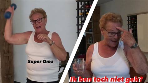 Oma Heeft Haat Op De Sportbabe YouTube