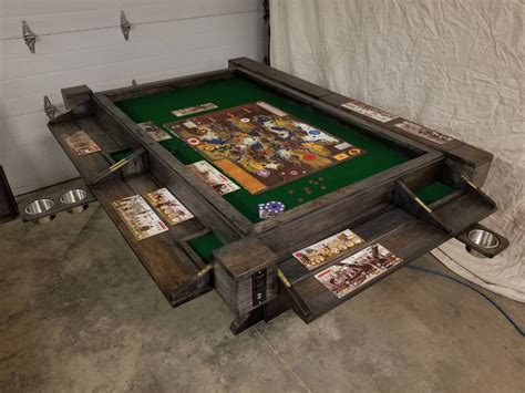 Building My Own Board Game Table Thinking About Things