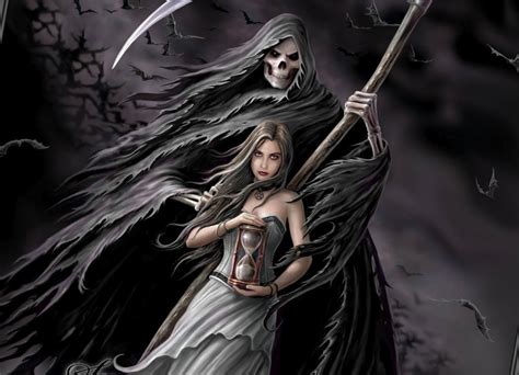 Awesome Wallpaper Anime Grim Reaper Girl Photos