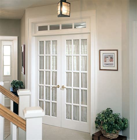 Sliding French Doors With Frosted Glass