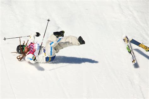 Swedish Skier Wipes Out Hard When His Pants Fall Down For The Win