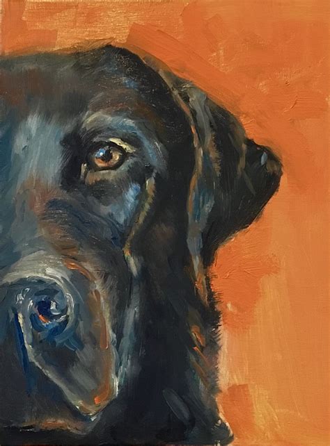 Pin By Lanny On Dogs Dog Paintings Colorful Dog Paintings Black Dog