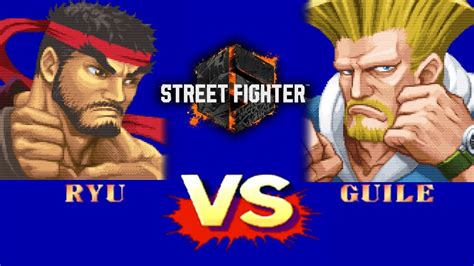 This Matchup Is OVER YEARS OLD Ryu Vs Guile Street Fighter YouTube