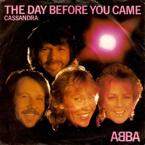 ABBA The Day Before You Came Vinyl Record Inch Epic