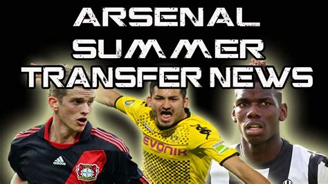 arsenal summer transfer news 2 youtube