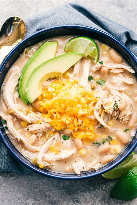 But i wanted to experiment with cooking the chicken in. Slow Cooker White Bean Chicken Chili | The Food Cafe
