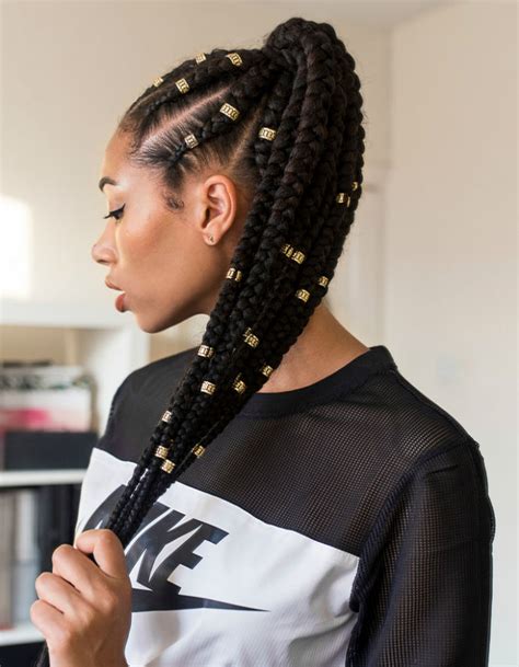Best box braids hairstyle inspiration. How to Maintain Your Braids this Summer | NaturallyCurly.com