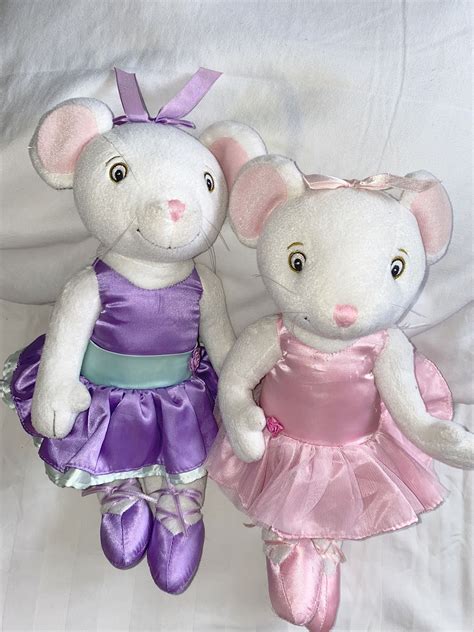 Original Angelina Ballerina Dolls Pair Hobbies And Toys Toys And Games