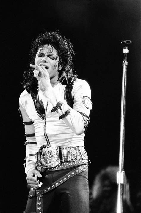 Michael Jackson At Aintree In 1988 As Part Of His Bad Tour Liverpool Echo