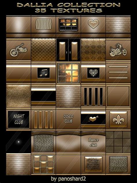 Dallia Collection Textures For Imvu Creator Rooms Panoshard Manufacture And Sale