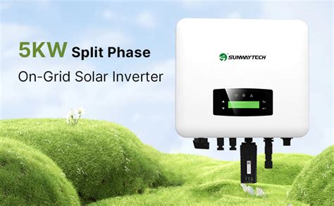 Introduce Our Single Phase Solar Inverter And The New Product Split Phase On Grid Solar Inverter