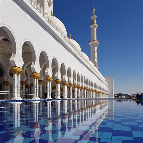 Sheikh Zayed Grand Mosque In Abu Dhabi February 2019 Travel