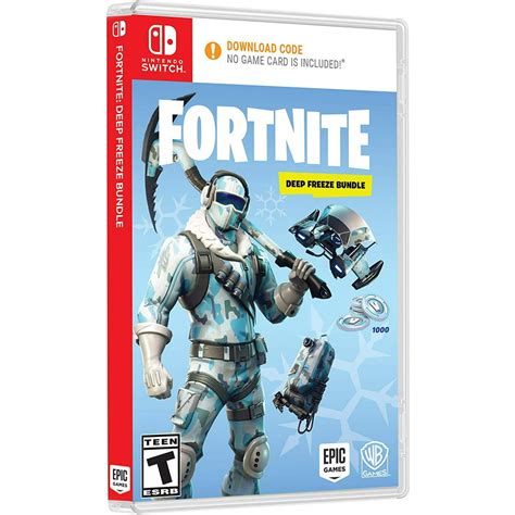 Fortnite Deep Freeze Bundle Nintendo Switch Game Disc 1 Walmart