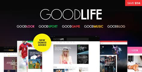 GoodLife V Responsive Magazine Theme JOJOThemes