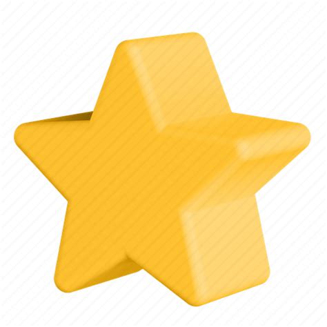 Star Favorite Bookmark Rating Award 3d Illustration Download On