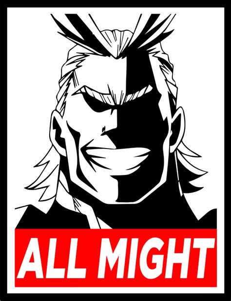 All Might Svg
