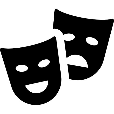 Máscaras De Teatro Iconos Gratis De Moda