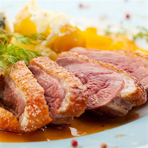 Recette Magret de canard à la rhubarbe