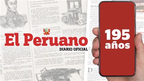 Diario Oficial El Peruano Celebra 195 Años De Vida Institucional Tvperú