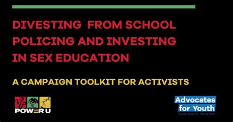 Divest From Police Invest In Sex Ed Download The Toolkit From