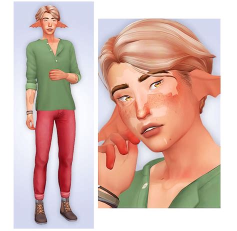 Sim Downloaelfd Elf Hair Sims Sims 4 Cc Finds