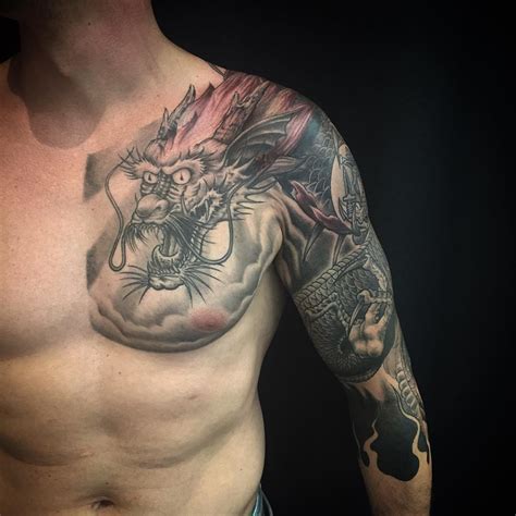 Collection Pictures Pictures Of Dragon Tattoos Superb