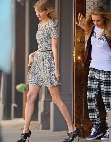 Taylor Swift And Cara Delevingne Display Strikingly Styles